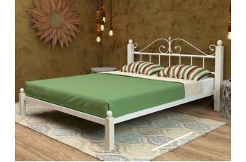 Кровать двуспальная металлическая Диана Lux