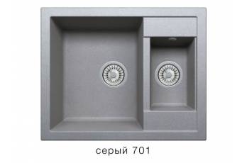 Кухонная мойка Tolero R-109 Серый 701