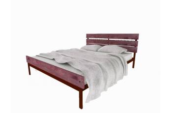 Кровать Луиза Plus коричневая