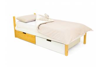 Кровать Svogen classic с ящиками дерево-белый