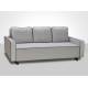 Диван Рио 1 Торонто грей-графит