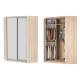 Угловой шкаф-купе Аларти YA-230х1400-568-5 (D5D5)