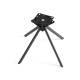 Стул обеденный Медео опора 360 велюр серый