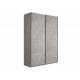 Шкаф-купе Прайм 2-х дверный 1400 два ДСП Бетон
