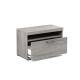 Тумба Д-5 малая под ТВ Денвер Риббек серый