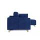 Угловой диван Стокгольм Newtone navy