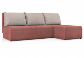 Угловой диван Алиса plus coral savana plus ivory