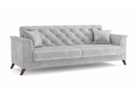 Диван Амарант велюр тенерифе грей