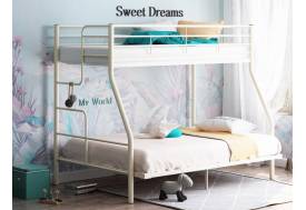 Двухъярусная кровать Гранада-3 140 Слоновая кость