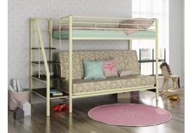 Двухъярусная кровать с диваном Мадлен 3 Слоновая кость пифагор