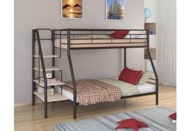 Двухъярусная кровать Толедо 1 коричневый молочный