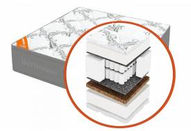 Матрас 160х200 Mega mult зима-лето MultiPocket Gray Night