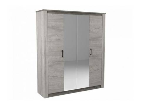 Шкаф 4-х дверный 2300 Денвер