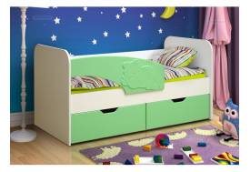 Кровать детская Винни-Пух МДФ матовый