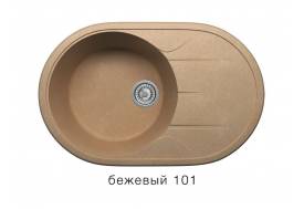 Кухонная мойка Tolero R-116 Бежевый 101