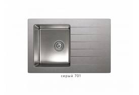 Кухонная мойка Tolero twist TTS-760 Серый 701