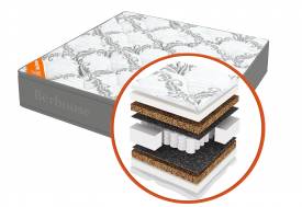 Матрас Mega кокос 10 TFK Gray Night 80х200