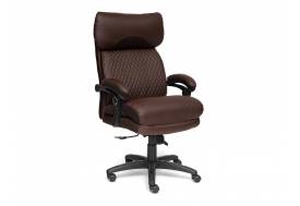 Кресло офисное Chief кожзам коричневый
