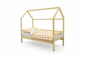 Кровать-домик Svogen с ящиками и бортиком бежевый