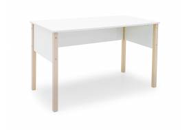 Стол письменный Svogen бежево-белый