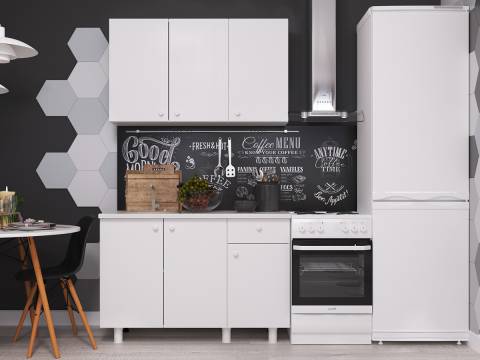 Кухонный гарнитур Point 1200 Белый