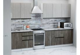 Кухонный гарнитур Нефрит Экстра 2500 мм