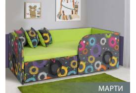 Кровать с выдвижным ящиком Марти Банни 01/Кругос А05