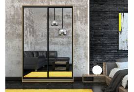 Шкаф-купе Лофт Шк16-47 1600 глубина 470 фасад зеркало