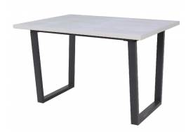 Стол кухонный раскладной Робин трапеция Цемент Светлый