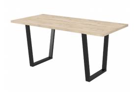 Стол кухонный раскладной Робин трапеция Дуб Крафт Золотой