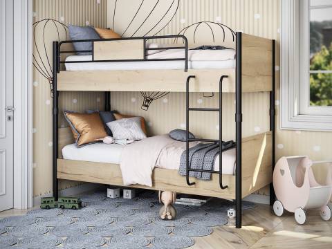 Кровать Дельта Лофт 20.02.02 Натура