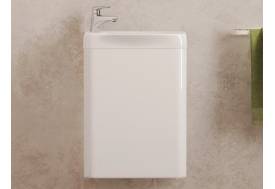 Тумба с раковиной подвесная Bio 40 белый