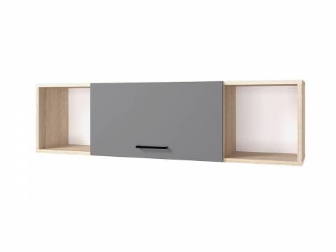 Полка 1200 Анталия Графит софт