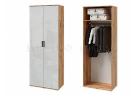 Шкаф 2-х створчатый Виста Белый глянец холодный