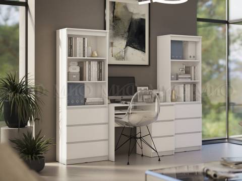 Детская рабочая зона Челси Белый