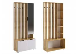 Прихожая Бери белое дерево