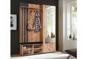 Шкаф для прихожей 51.22 Либерти h=20 с зеркалом