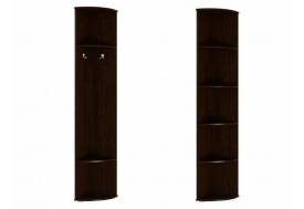 Вешалка-пенал угловая Ника ВУ354 венге