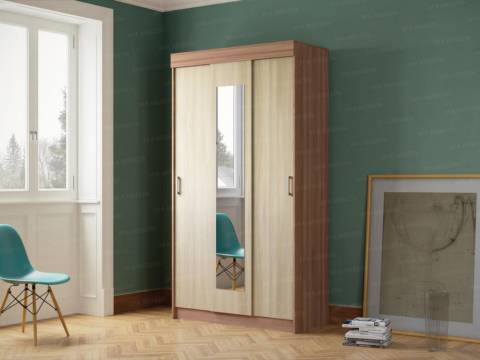 Шкаф купе Эко Ясень Шимо