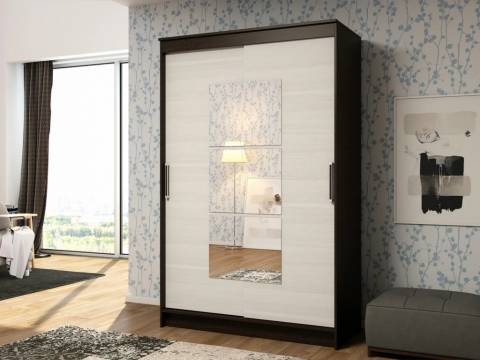 Шкаф купе Элегант 1 Дуб Венге-Сосна Лоредо