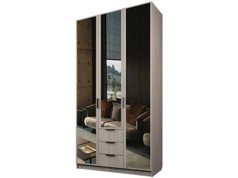 Шкаф с 3 ящиками Экон ЭШ3-РП-19-12-3я три зеркала