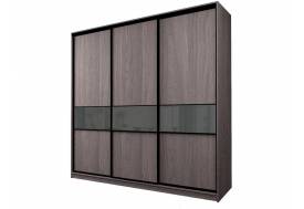 Шкаф-купе Max МШ-25-6-24-999 пленка Oracal темно-серая