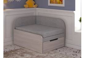 Диван детский Малютка шимо светлый-серебро