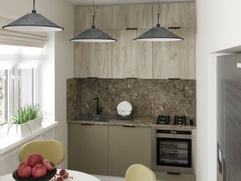 Кухонный гарнитур Альба макси 2 1800 мм (ПМ)