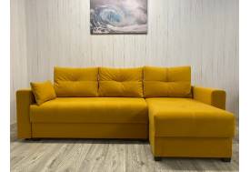 Диван угловой Комфорт-3 ПБ Тик-Так велюр Modus 12