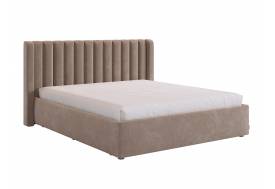 Кровать Ева 1600 велюр латте