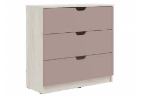 Комод 3 ящика (800) Юниор-4 Шарли Pink