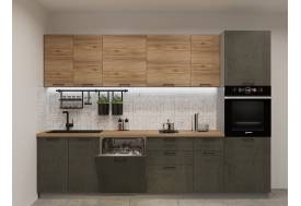 Кухонный гарнитур 34 Лофт 3000 мм