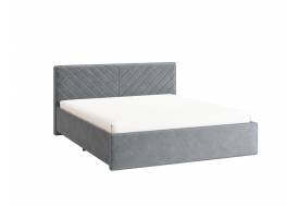Кровать 1.6 Сандра 2 оникс велюр