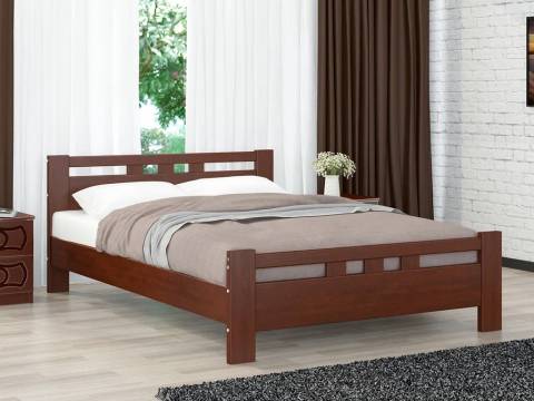 Кровать Вероника-2 1600 Орех